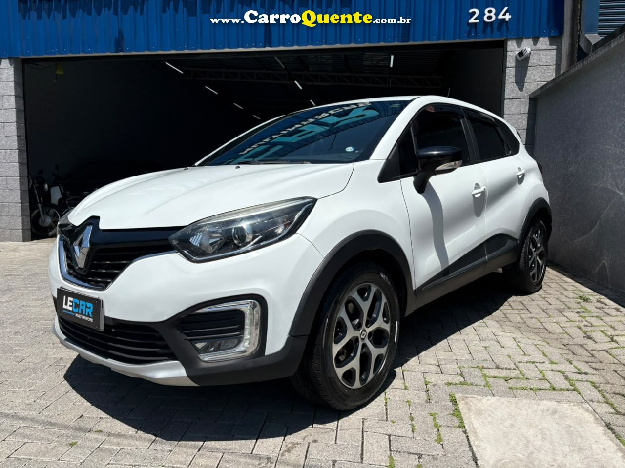 RENAULT   CAPTUR INTENSE 2.0 16V FLEX 5P AUT.   BRANCO 2020 2.0 FLEX - Loja