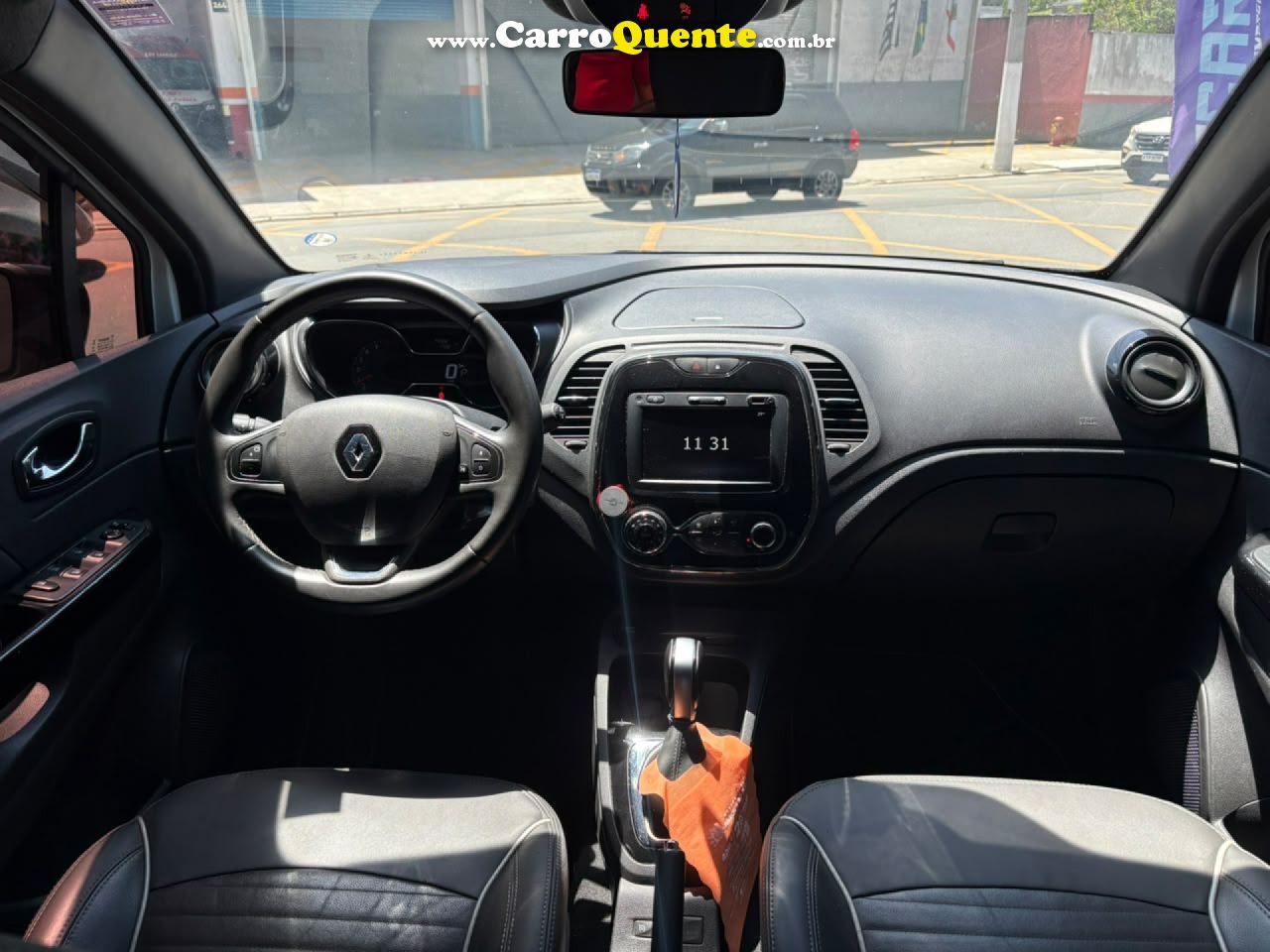 RENAULT   CAPTUR INTENSE 2.0 16V FLEX 5P AUT.   BRANCO 2020 2.0 FLEX - Loja
