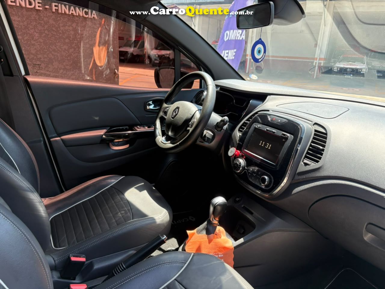 RENAULT   CAPTUR INTENSE 2.0 16V FLEX 5P AUT.   BRANCO 2020 2.0 FLEX - Loja
