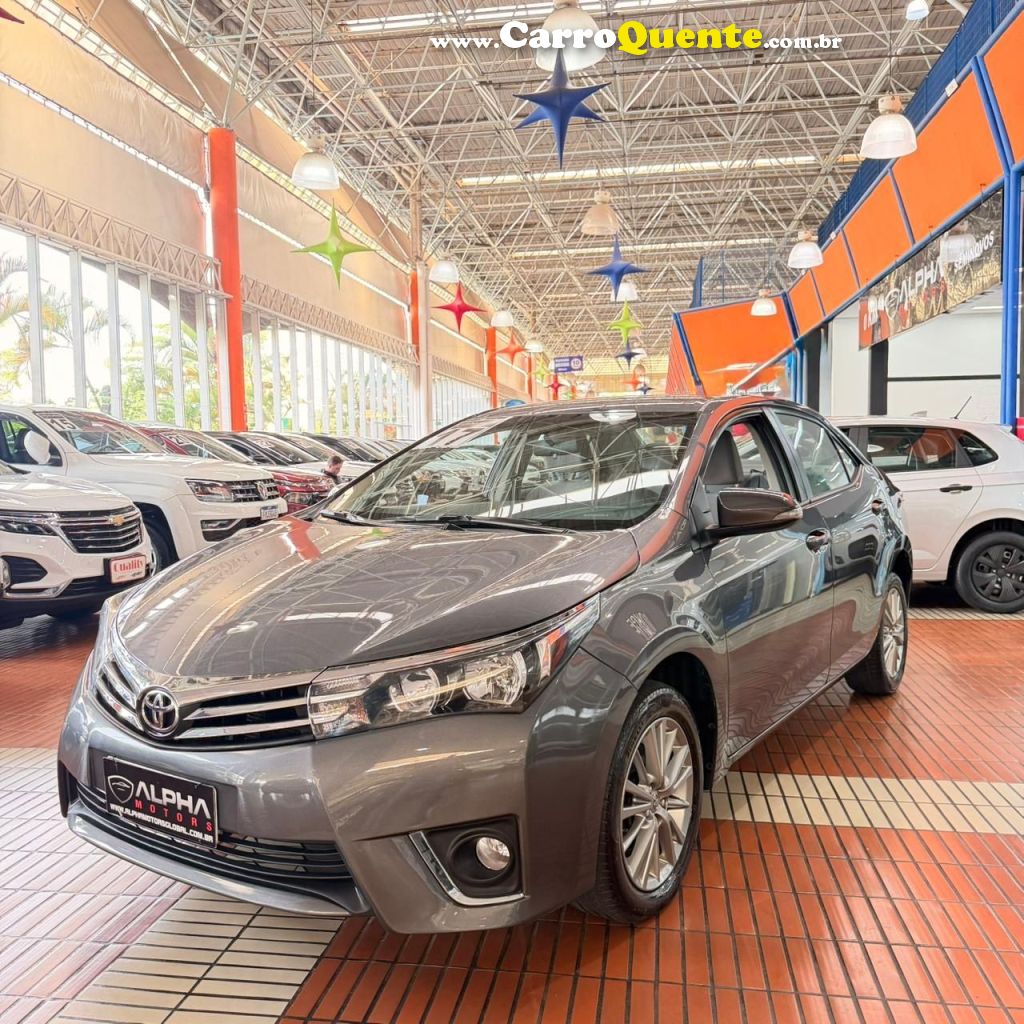 TOYOTA COROLLA 1.8 GLI 16V 2017 - Loja