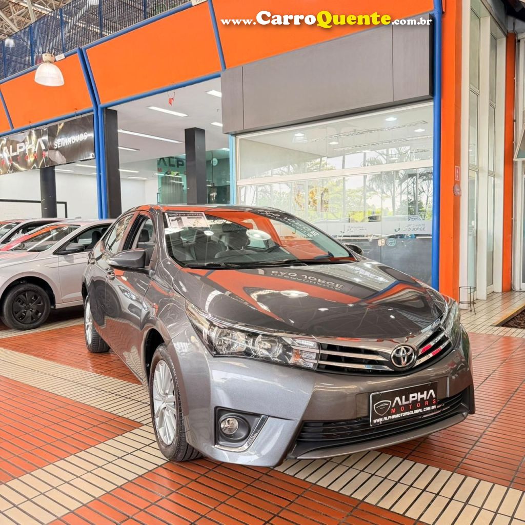 TOYOTA COROLLA 1.8 GLI 16V 2017 - Loja