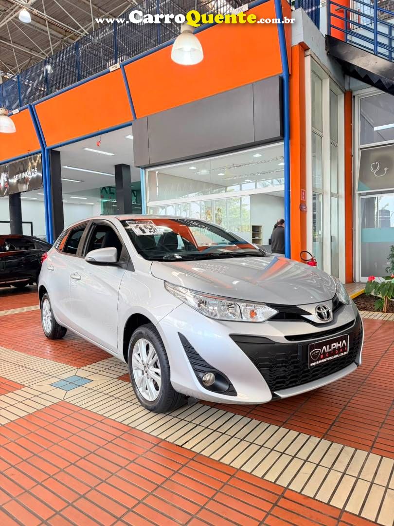 TOYOTA YARIS 1.3 16V XL PLUS TECH MULTIDRIVE 2019 - Loja