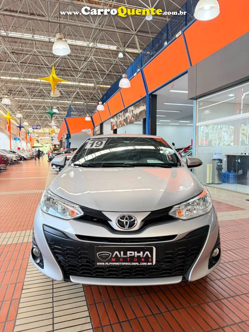 TOYOTA YARIS 1.3 16V XL PLUS TECH MULTIDRIVE 2019 - Loja