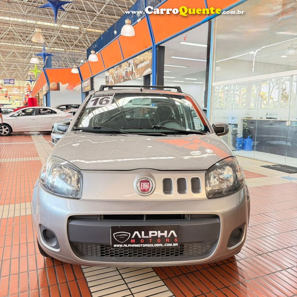 FIAT UNO 1.0 EVO VIVACE 8V 2016 - Loja