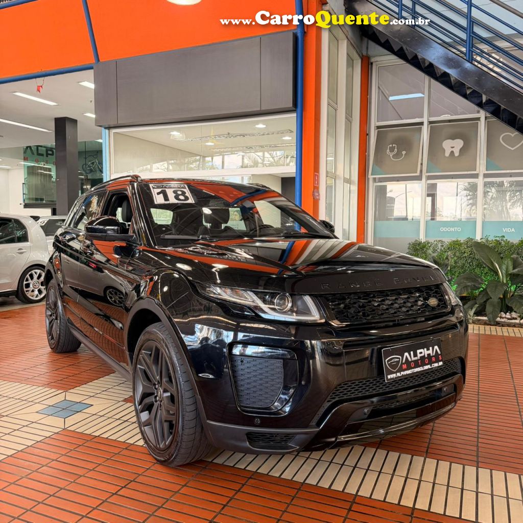 LAND ROVER RANGE ROVER EVOQUE 2.0 HSE DYNAMIC 4WD 16V 2018 - Loja
