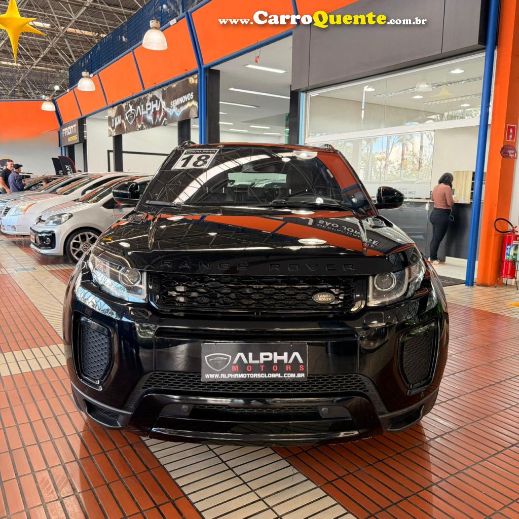 LAND ROVER RANGE ROVER EVOQUE 2.0 HSE DYNAMIC 4WD 16V 2018 - Loja