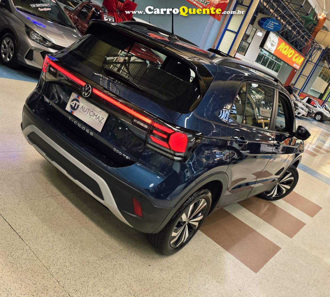 VOLKSWAGEN T-CROSS 1.0 200 TSI TOTAL 2025 - Loja