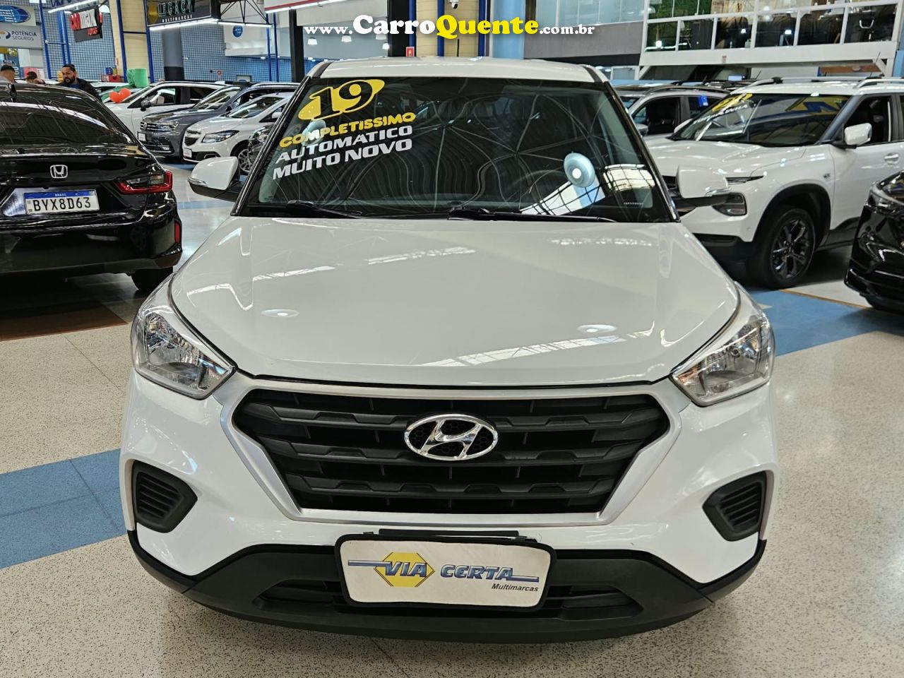 HYUNDAI CRETA 1.6 FLEX ATTITUDE * AUTOMÁTICA * 2019 - Loja