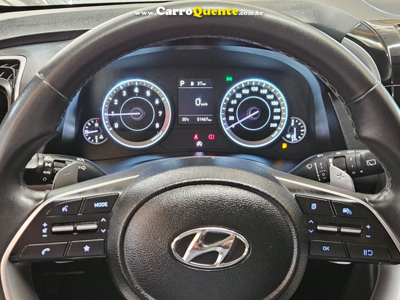 HYUNDAI CRETA 1.0 TURBO LIMITED * C/ 51.400 KM APENAS * 2022 - Loja