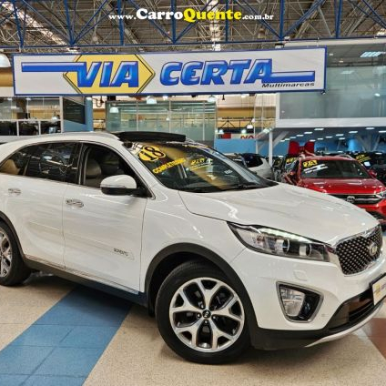 KIA SORENTO 3.3 EX V6 7 LUGARES * C/ Teto Solar * 2018