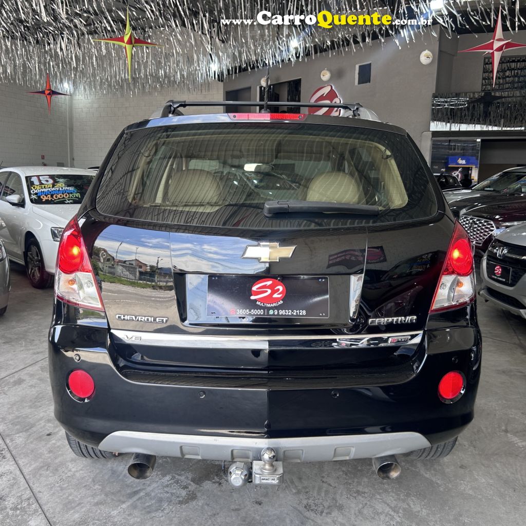 CHEVROLET   CAPTIVA SPORT FWD 3.6 V6 24V 261CV 4X2   PRETO 2010 3.6 GASOLINA - Loja