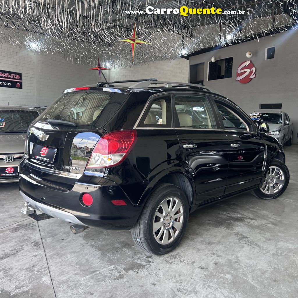 CHEVROLET   CAPTIVA SPORT FWD 3.6 V6 24V 261CV 4X2   PRETO 2010 3.6 GASOLINA - Loja
