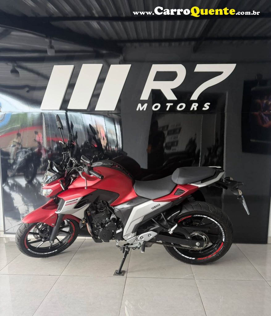 YAMAHA    FAZER 250 FZ   VERMELHO 2019 250 FLEX - Loja