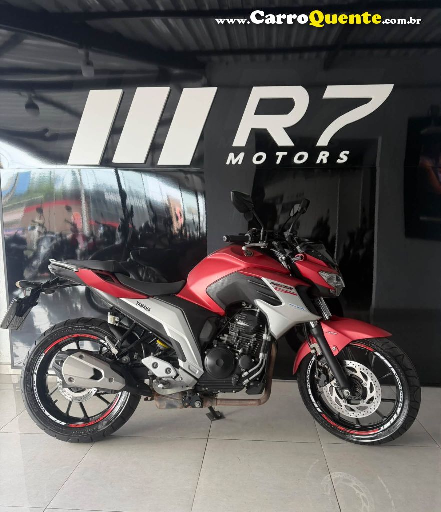 YAMAHA    FAZER 250 FZ   VERMELHO 2019 250 FLEX - Loja