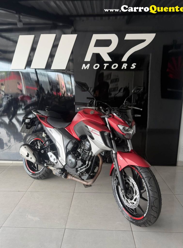 YAMAHA    FAZER 250 FZ   VERMELHO 2019 250 FLEX - Loja