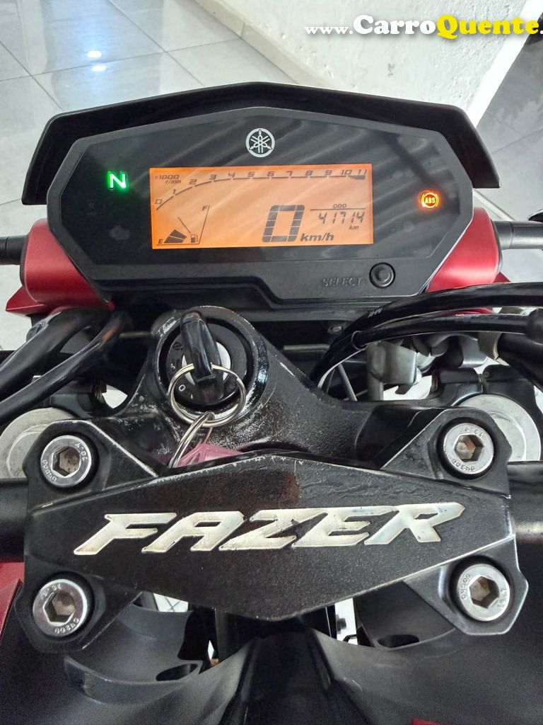 YAMAHA    FAZER 250 FZ   VERMELHO 2019 250 FLEX - Loja