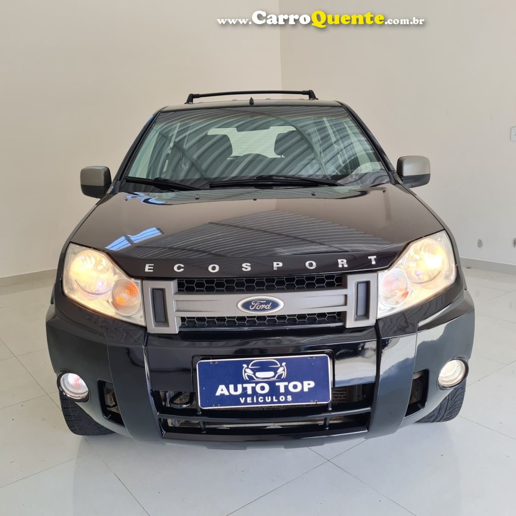 FORD   ECOSPORT XLT 1.6 1.6 FLEX 8V 5P   PRETO 2008 1.6 FLEX - Loja