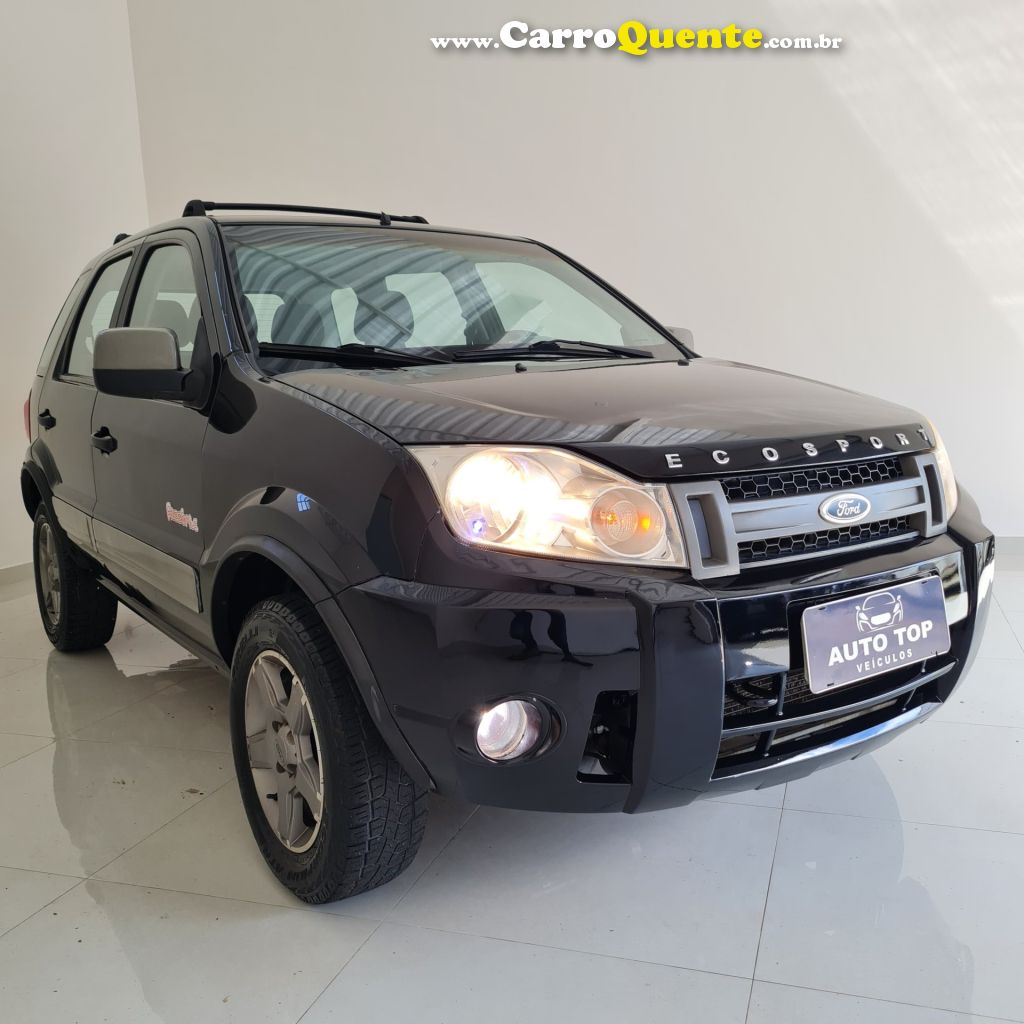 FORD   ECOSPORT XLT 1.6 1.6 FLEX 8V 5P   PRETO 2008 1.6 FLEX - Loja
