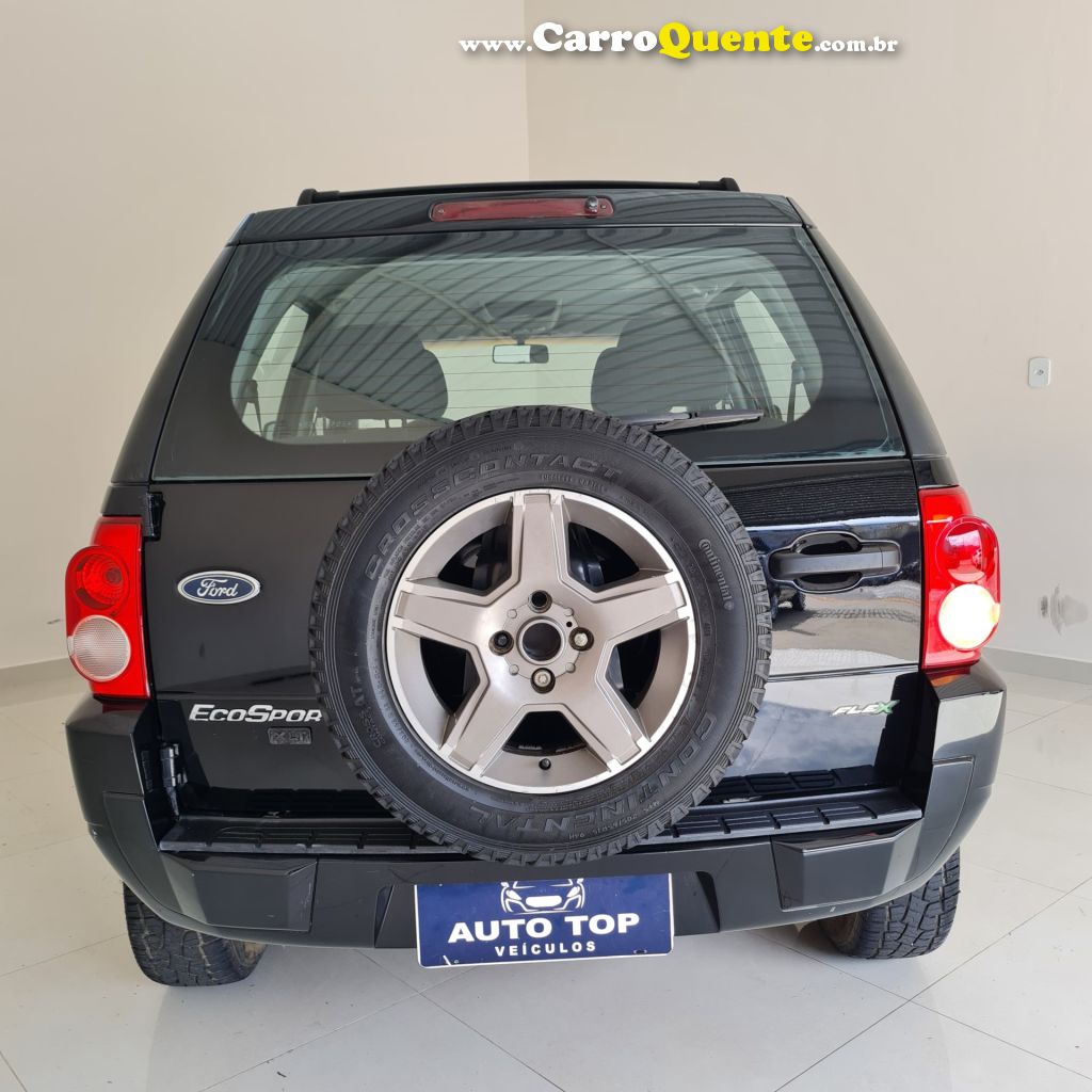 FORD   ECOSPORT XLT 1.6 1.6 FLEX 8V 5P   PRETO 2008 1.6 FLEX - Loja