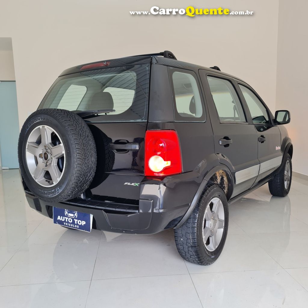 FORD   ECOSPORT XLT 1.6 1.6 FLEX 8V 5P   PRETO 2008 1.6 FLEX - Loja