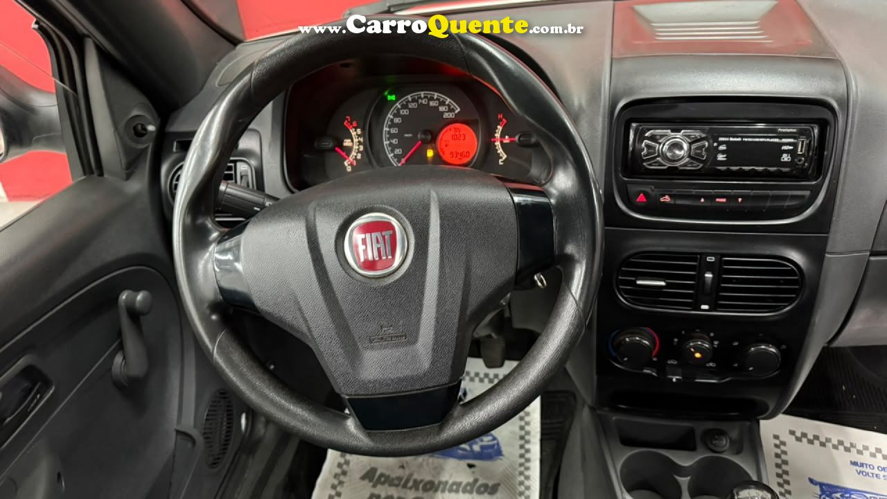 FIAT   STRADA WORKING 1.4 MPI FIRE FLEX 8V CS   BRANCO 2020 1.4 FLEX - Loja