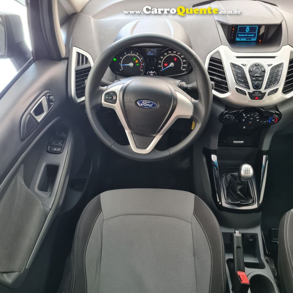 FORD   ECOSPORT FREESTYLE 1.6 16V FLEX 5P   CINZA 2014 1.6 FLEX - Loja