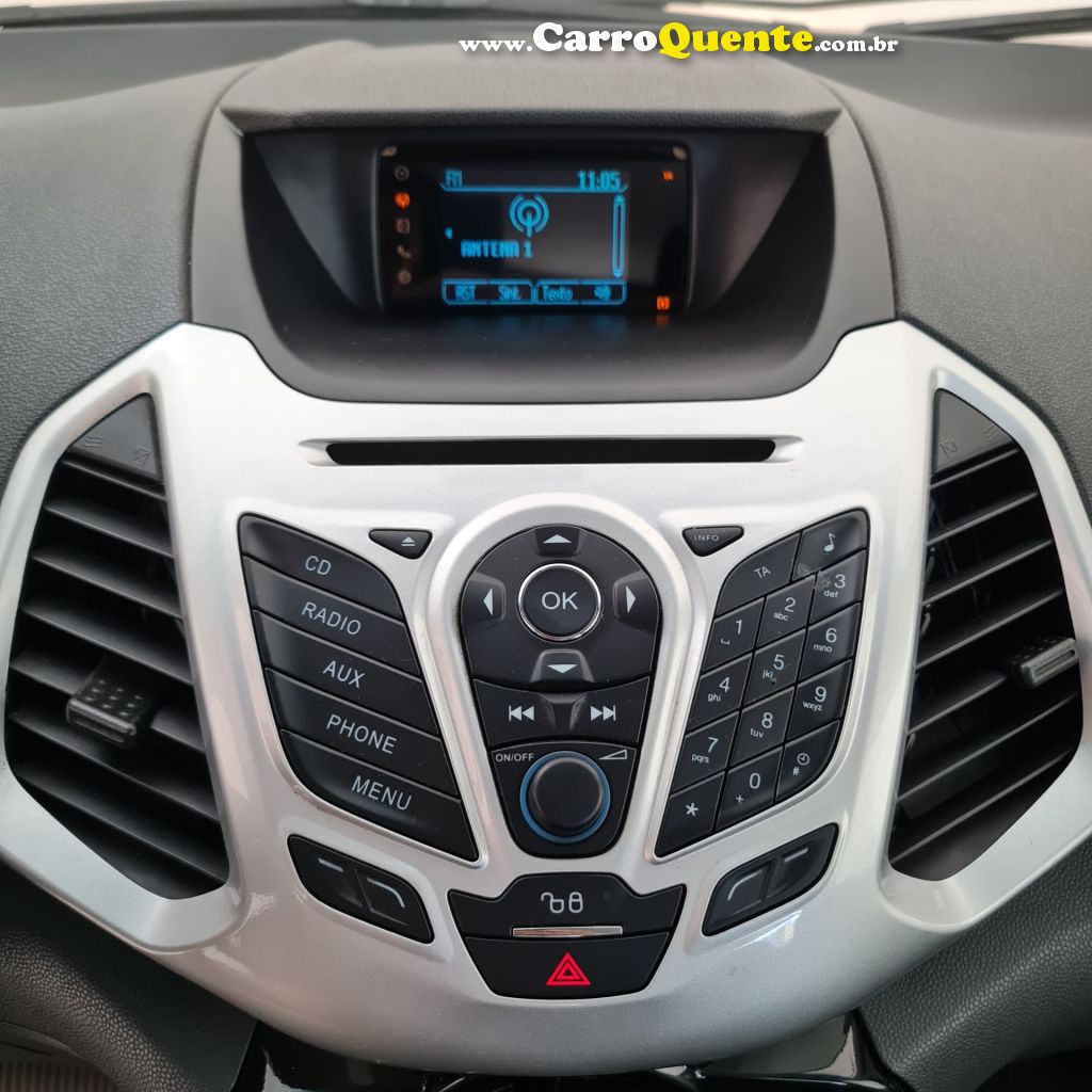 FORD   ECOSPORT FREESTYLE 1.6 16V FLEX 5P   CINZA 2014 1.6 FLEX - Loja
