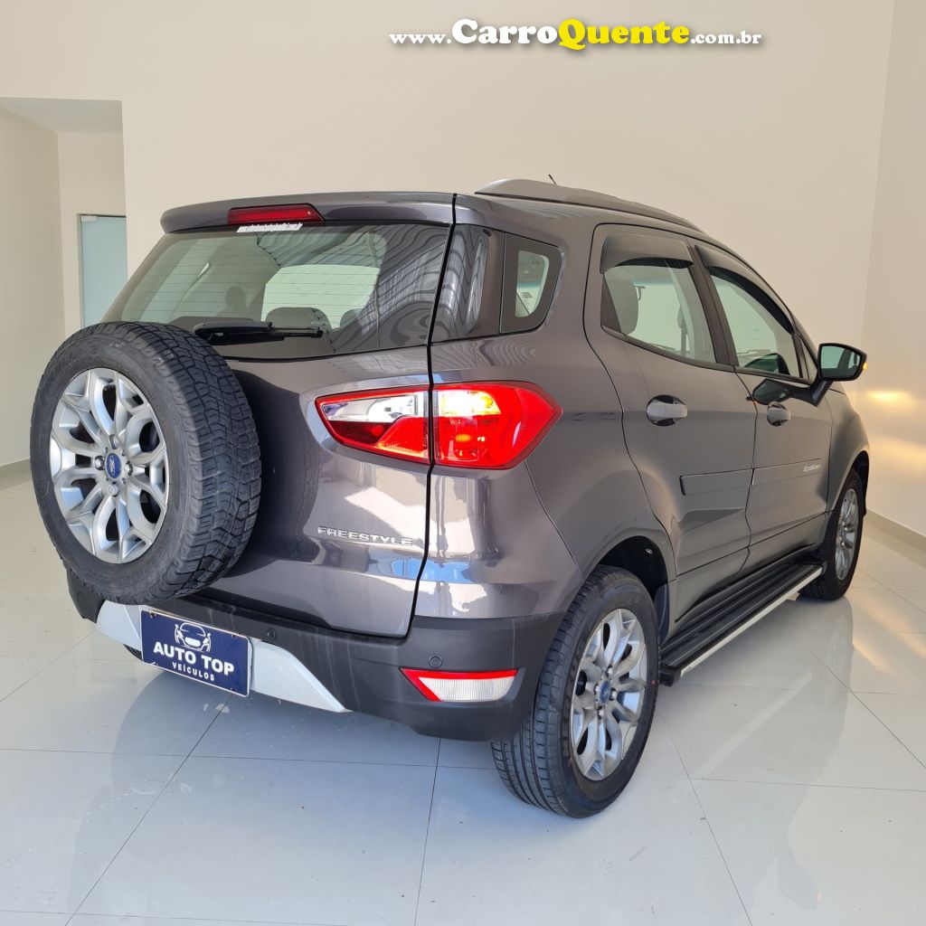 FORD   ECOSPORT FREESTYLE 1.6 16V FLEX 5P   CINZA 2014 1.6 FLEX - Loja