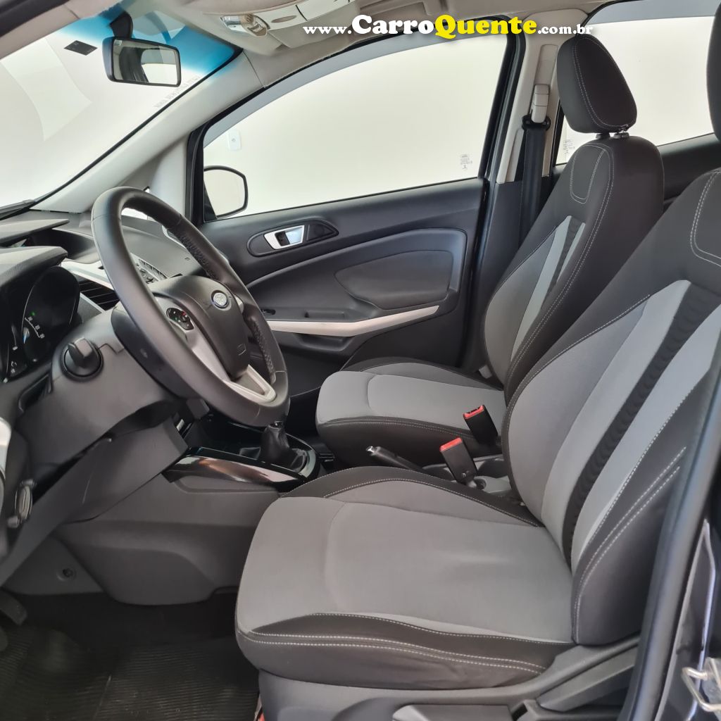 FORD   ECOSPORT FREESTYLE 1.6 16V FLEX 5P   CINZA 2014 1.6 FLEX - Loja