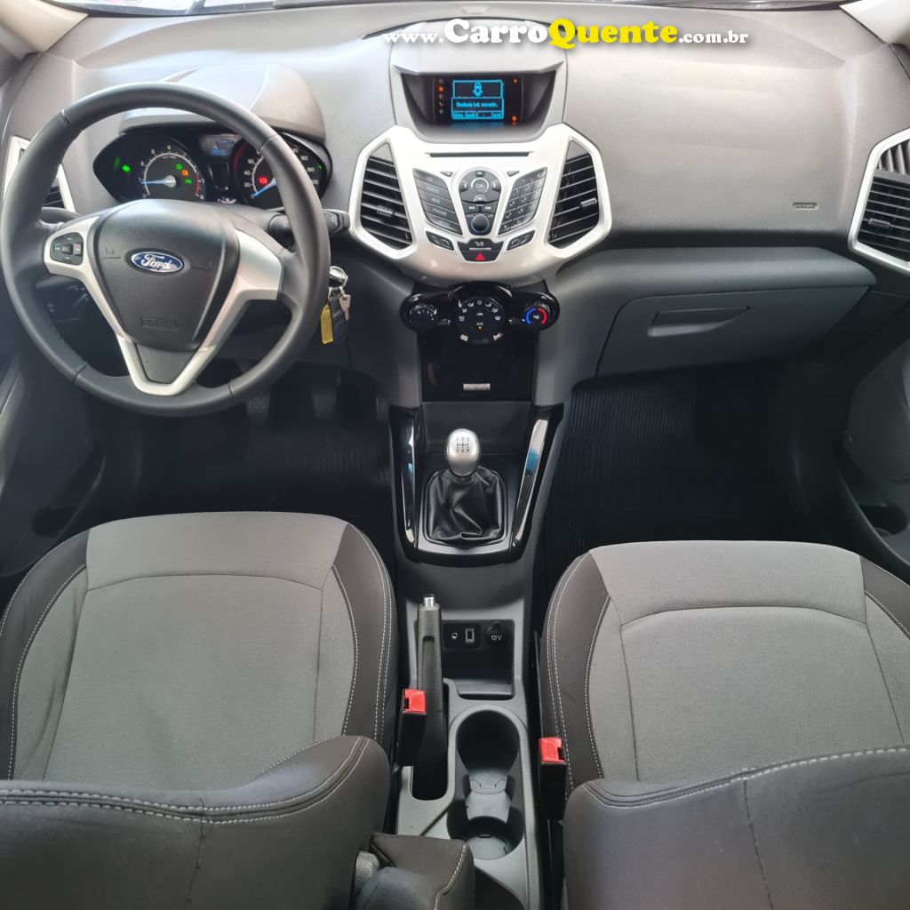 FORD   ECOSPORT FREESTYLE 1.6 16V FLEX 5P   CINZA 2014 1.6 FLEX - Loja