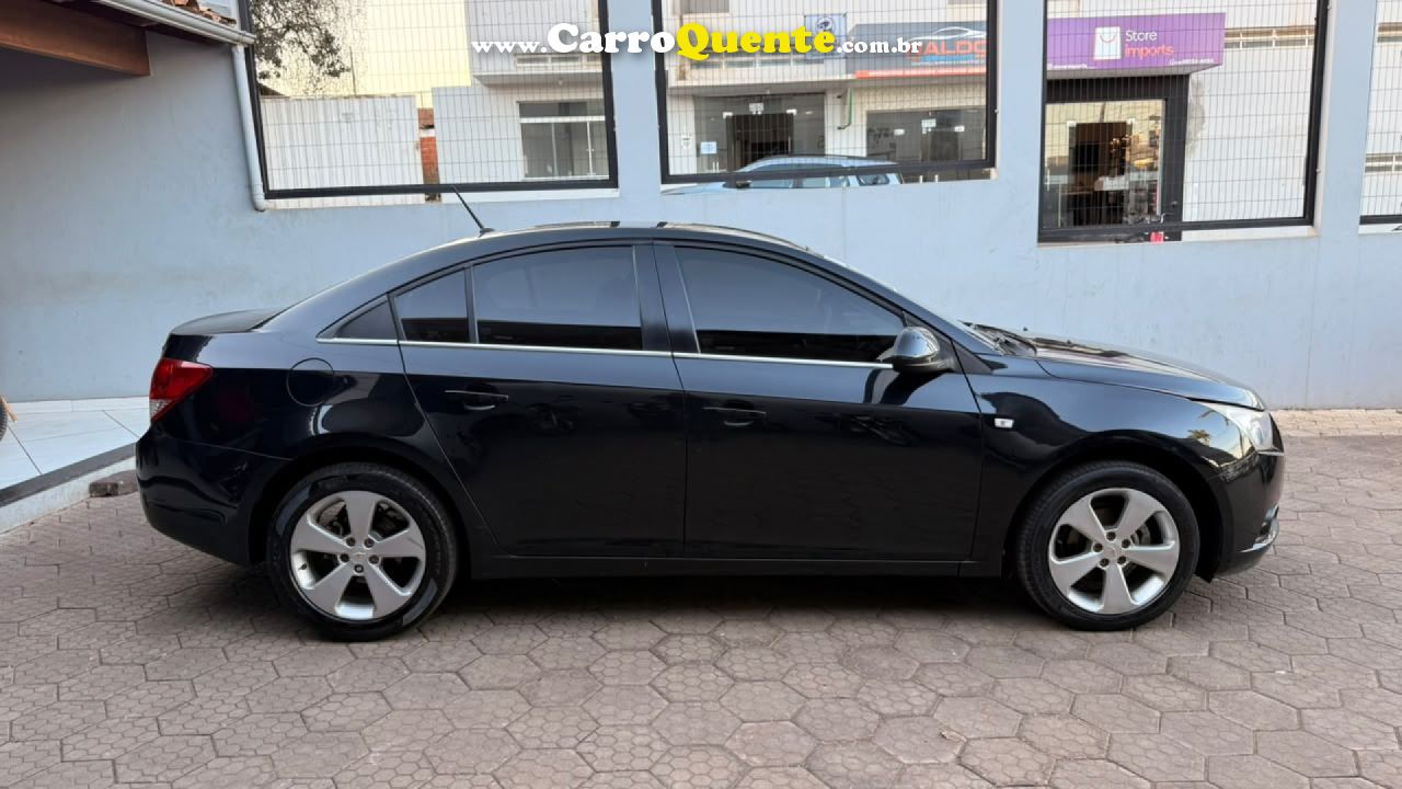 CHEVROLET   CRUZE LT 1.8 16V FLEXPOWER 4P AUT.   PRETO 2012 1.8 FLEX - Loja