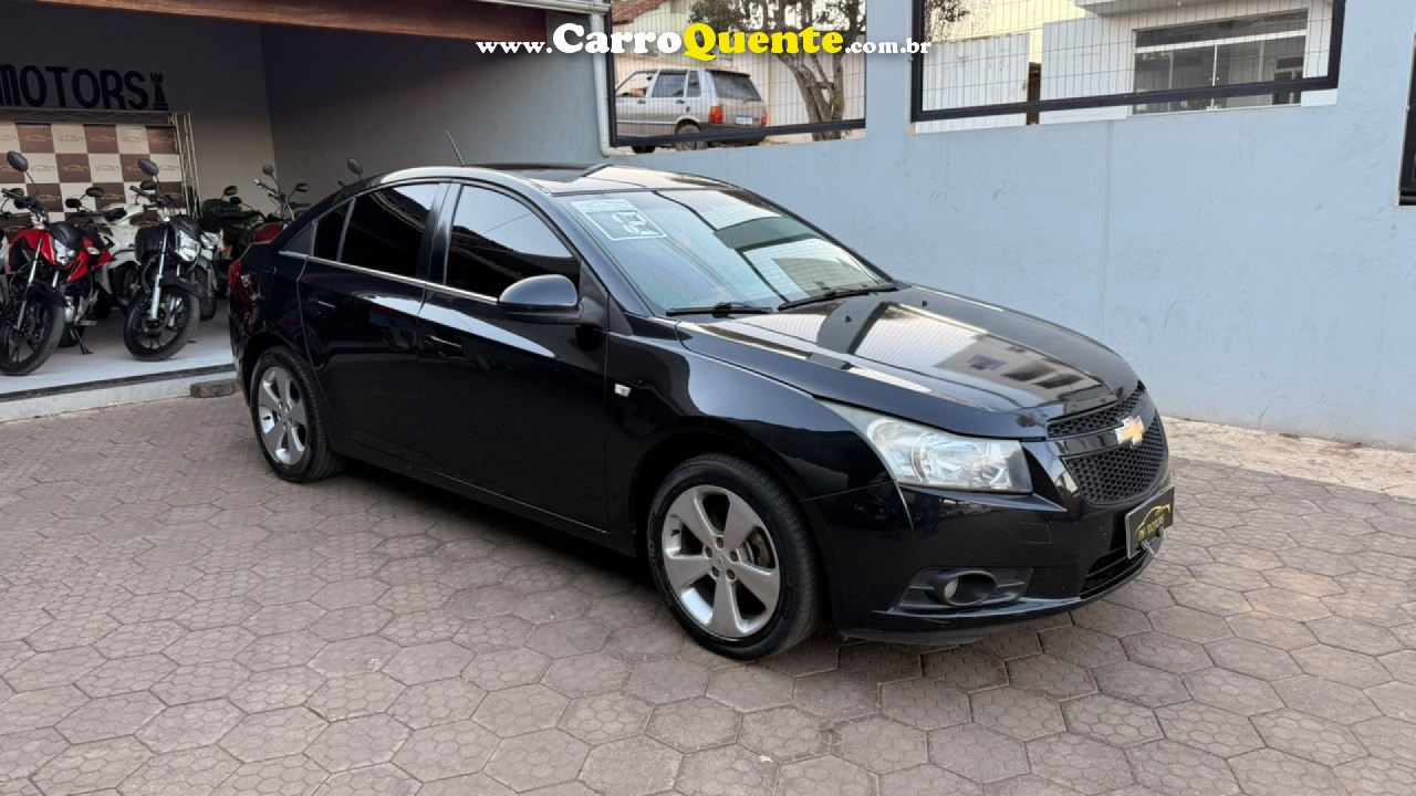 CHEVROLET   CRUZE LT 1.8 16V FLEXPOWER 4P AUT.   PRETO 2012 1.8 FLEX - Loja