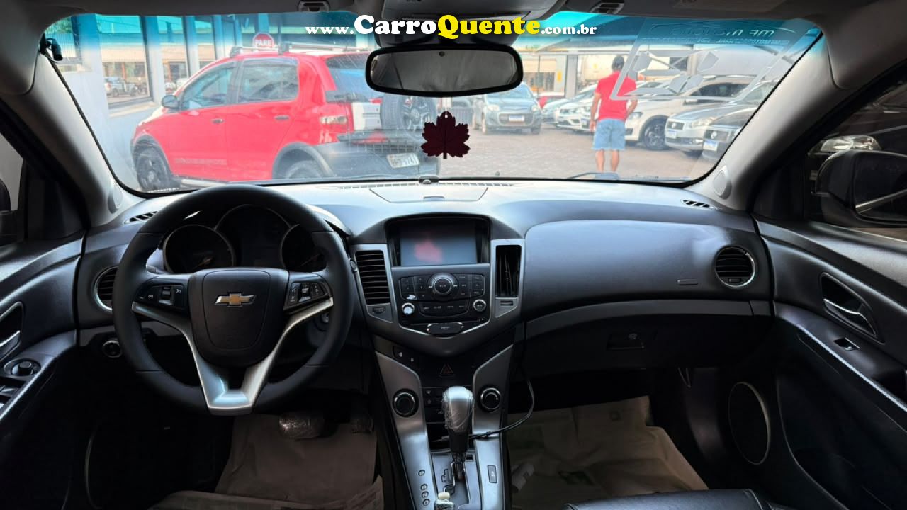 CHEVROLET   CRUZE LT 1.8 16V FLEXPOWER 4P AUT.   PRETO 2012 1.8 FLEX - Loja