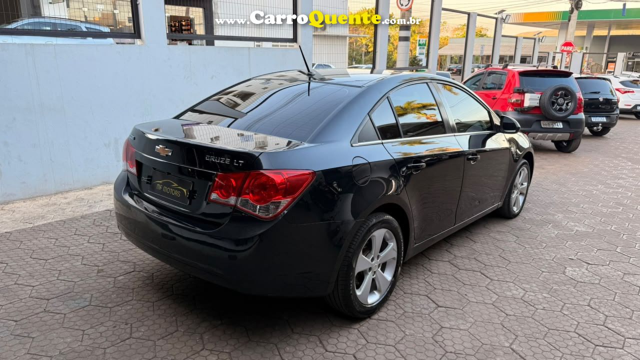 CHEVROLET   CRUZE LT 1.8 16V FLEXPOWER 4P AUT.   PRETO 2012 1.8 FLEX - Loja