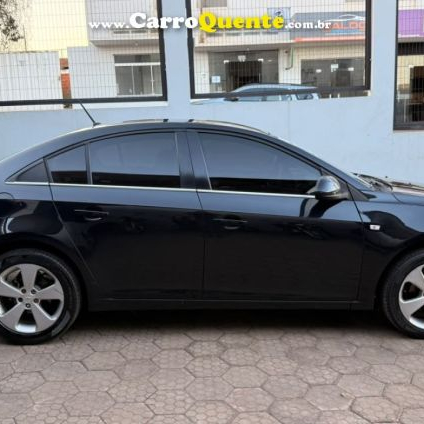 CHEVROLET   CRUZE LT 1.8 16V FLEXPOWER 4P AUT.   PRETO 2012 1.8 FLEX