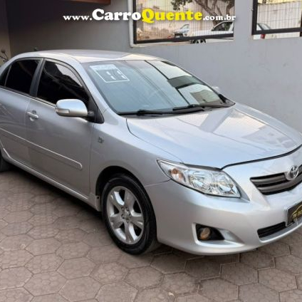 TOYOTA   COROLLA XEI 2.0 FLEX 16V AUT.   PRATA 2011 2.0 FLEX