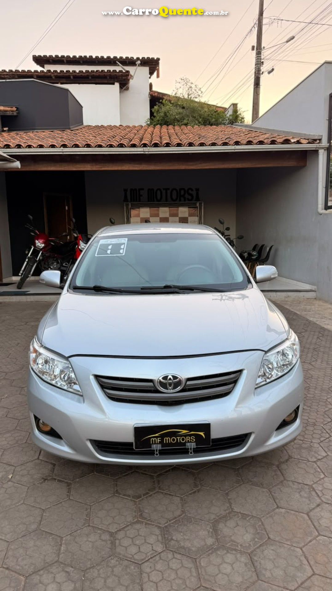 TOYOTA   COROLLA XEI 2.0 FLEX 16V AUT.   PRATA 2011 2.0 FLEX - Loja