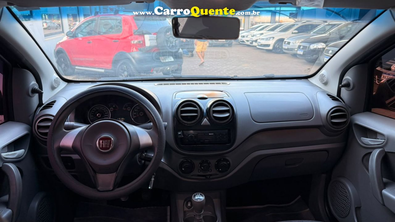 FIAT   PALIO WEEK. ATTRACTIVE 1.4 FIRE FLEX 8V   PRETO 2013 1.4 FLEX - Loja