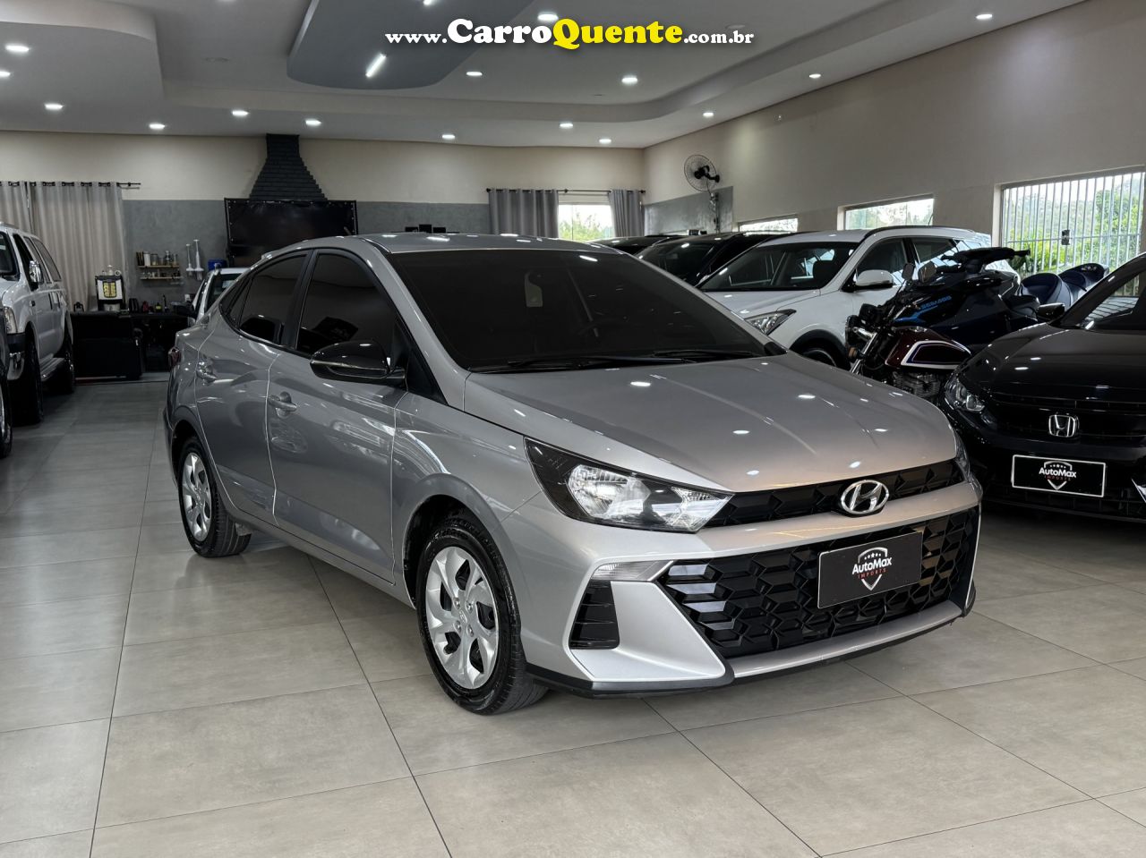 HYUNDAI   HB20S C.PLUSC.STYLE1.0 FLEX 12V MEC. 4P   PRATA 2025 10 FLEX - Loja