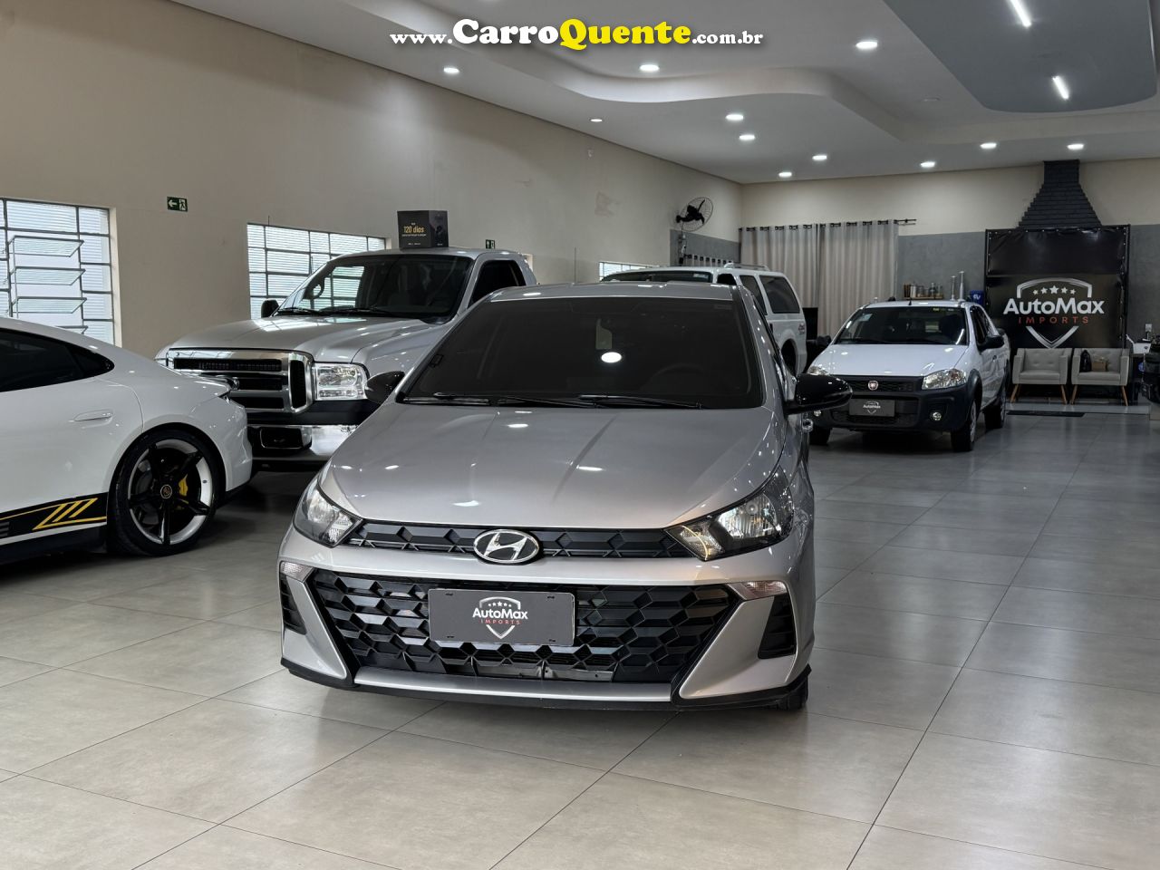 HYUNDAI   HB20S C.PLUSC.STYLE1.0 FLEX 12V MEC. 4P   PRATA 2025 10 FLEX - Loja