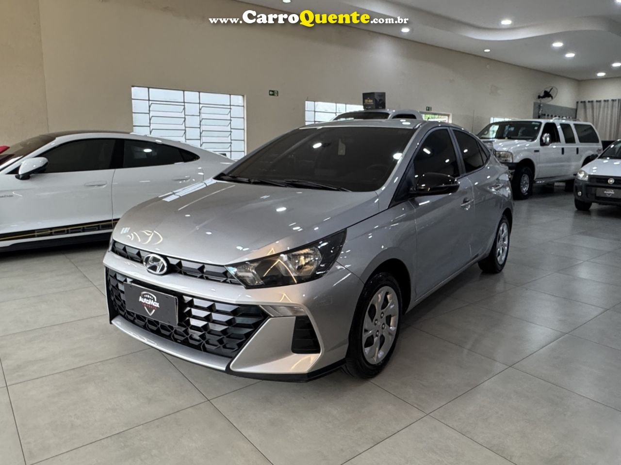 HYUNDAI   HB20S C.PLUSC.STYLE1.0 FLEX 12V MEC. 4P   PRATA 2025 10 FLEX - Loja