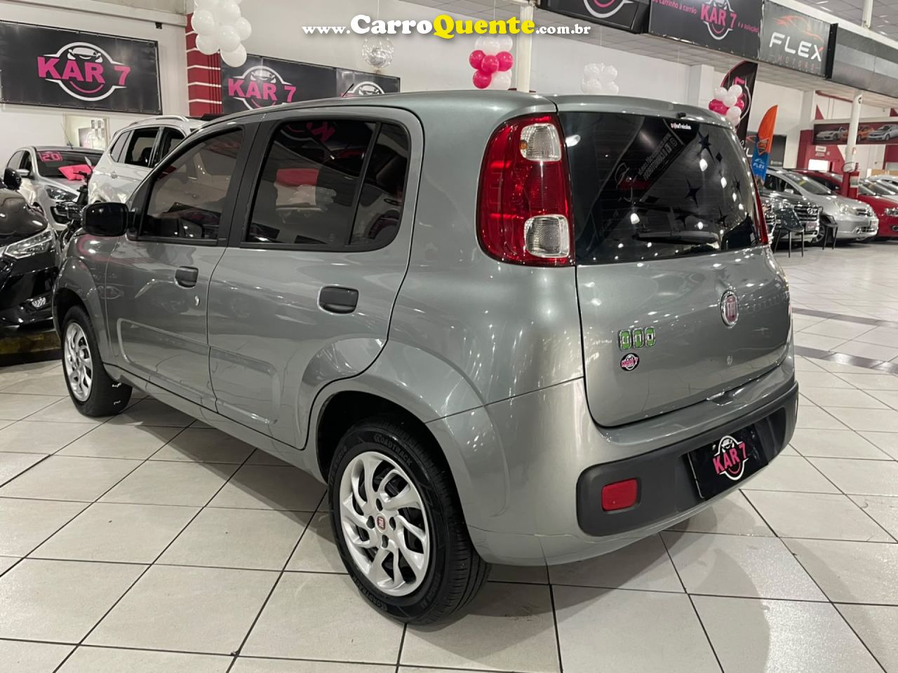 FIAT   UNO ECONOMY 1.4 EVO FIRE FLEX 8V 4P   CINZA 2013 1.4 FLEX - Loja