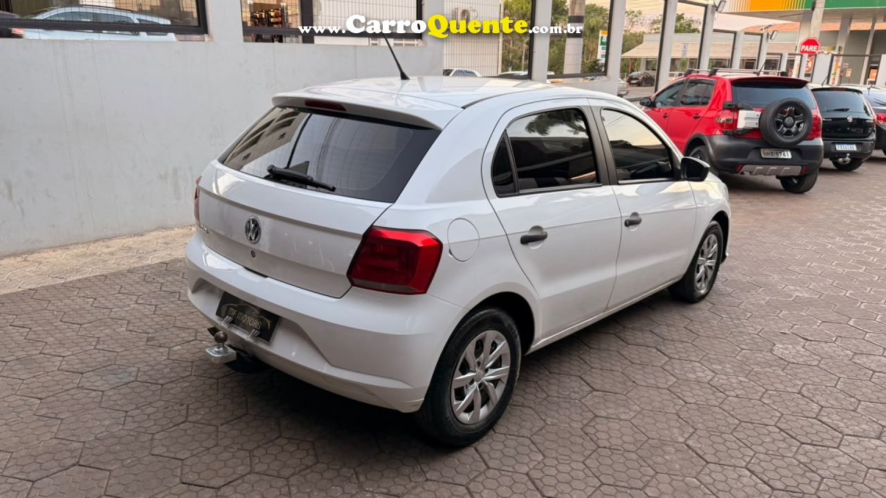 VOLKSWAGEN   GOL 1.0 FLEX 12V 5P   BRANCO 2021 1.0 FLEX - Loja