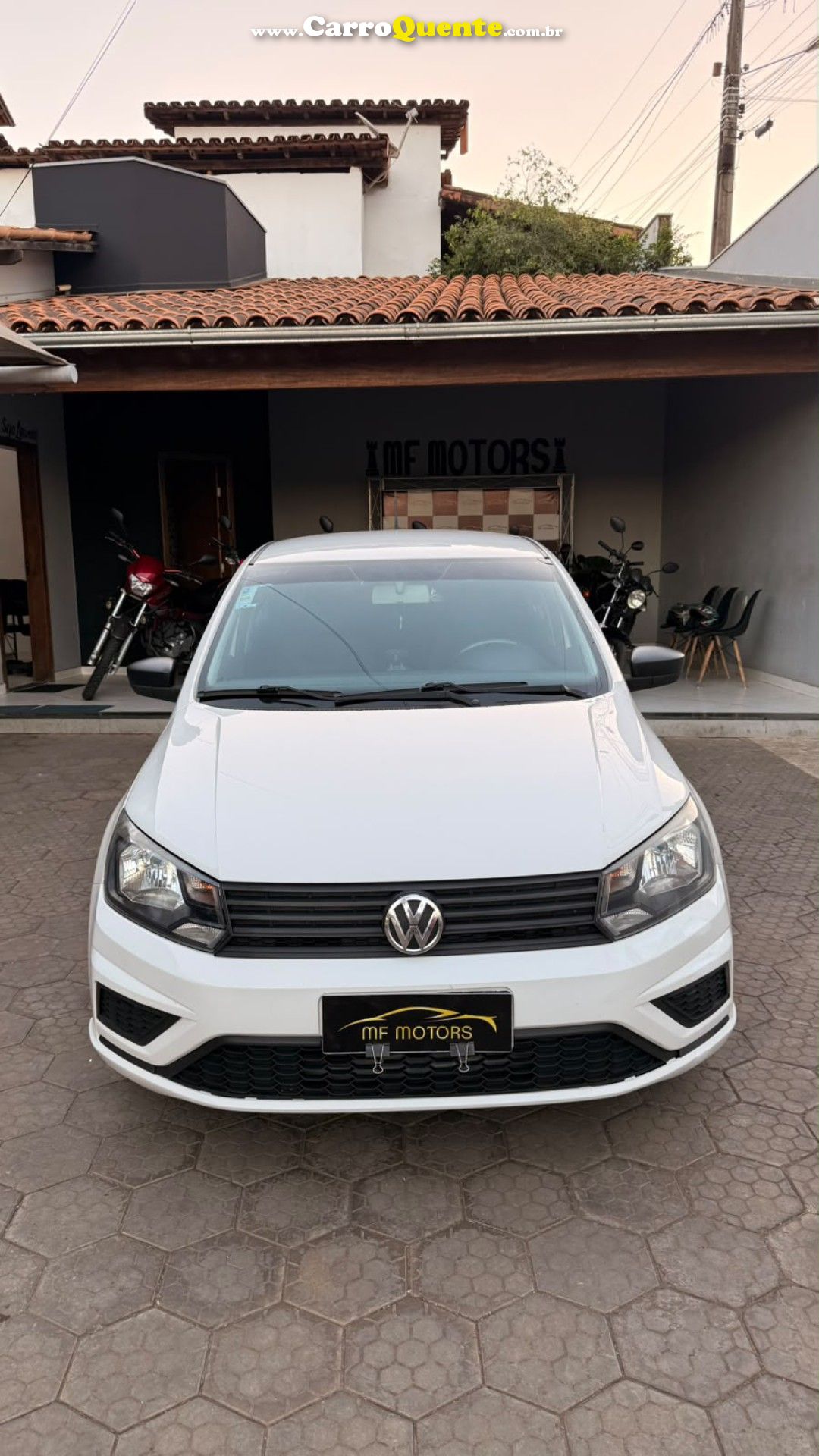 VOLKSWAGEN   GOL 1.0 FLEX 12V 5P   BRANCO 2021 1.0 FLEX - Loja