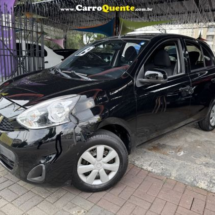 NISSAN   MARCH S 1.0 12V FLEX 5P   PRETO 2019 1.0 FLEX