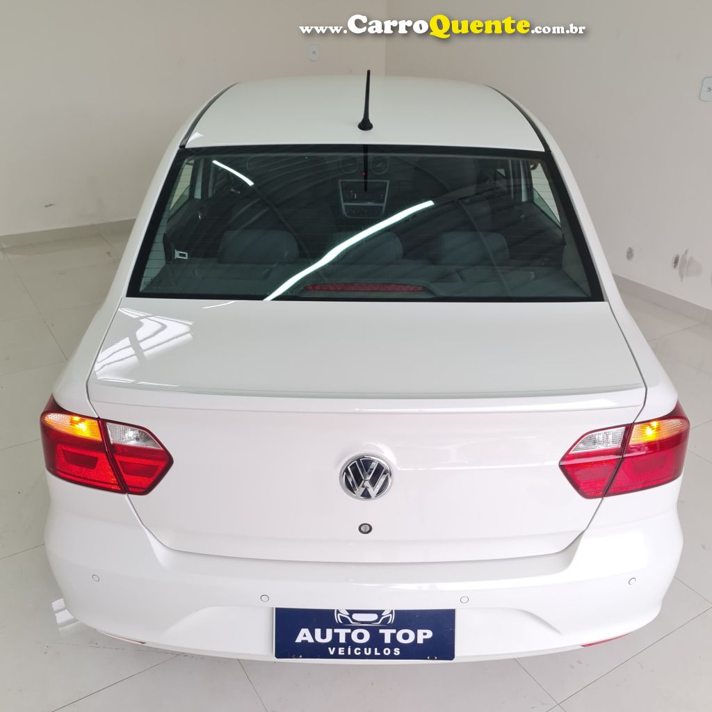 VOLKSWAGEN   VOYAGE COMFORTLINE  1.0 T.FLEX 8V 4P   BRANCO 2015 1.0 FLEX - Loja