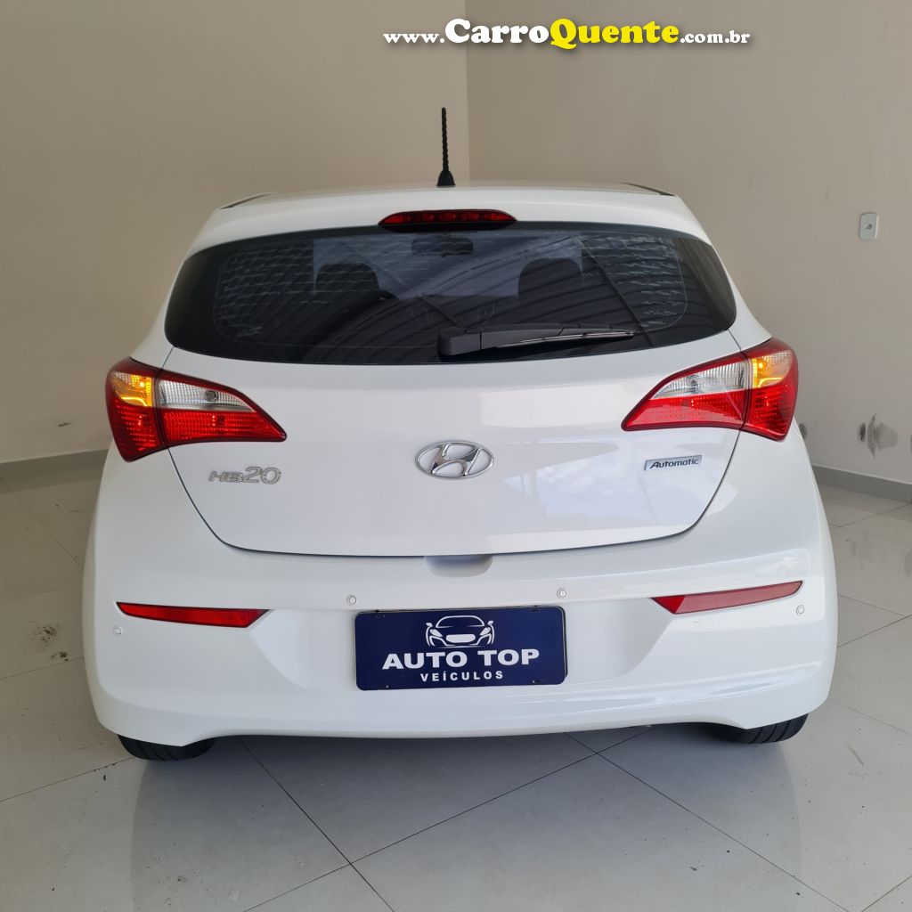 HYUNDAI   HB20 1.6 COMF AT   BRANCO 2016 1.6 FLEX - Loja