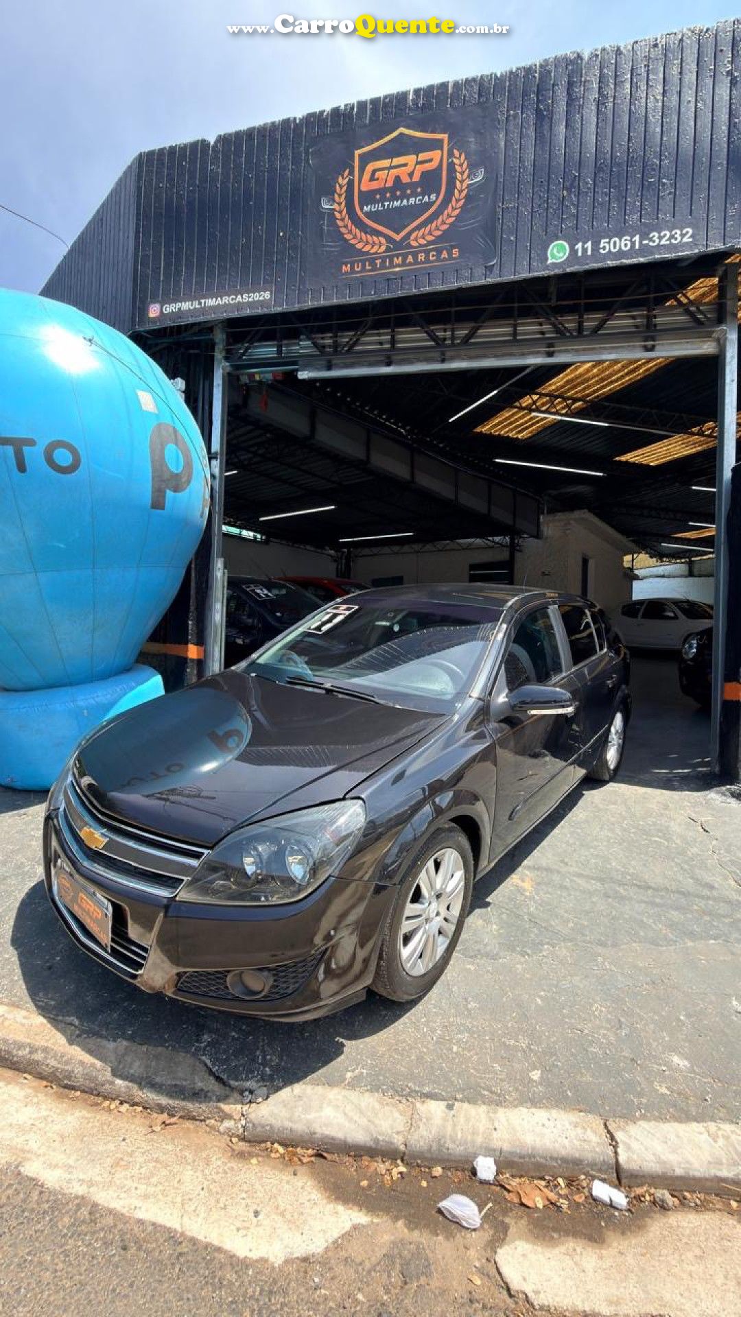 CHEVROLET   VECTRA GT 2.0 MPFI 8V FLEXPOWER MEC.   PRETO 2011 2.0 FLEX - Loja