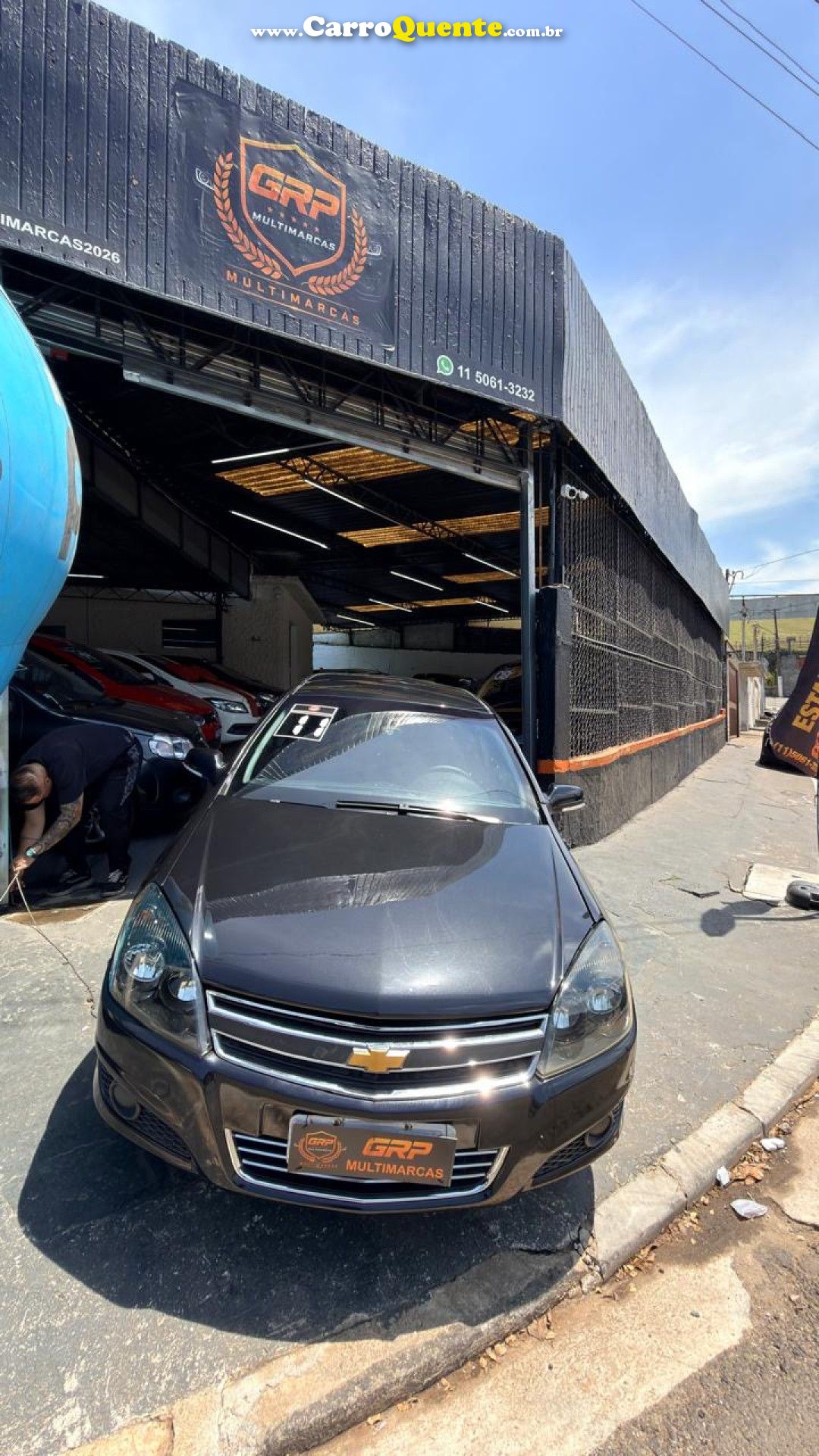 CHEVROLET   VECTRA GT 2.0 MPFI 8V FLEXPOWER MEC.   PRETO 2011 2.0 FLEX - Loja