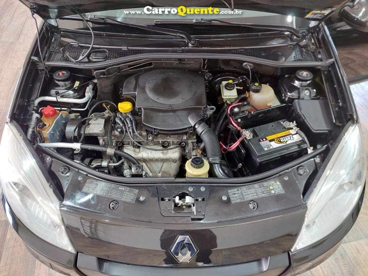 RENAULT   SANDERO EXPRESSION HI-FLEX 1.6 8V 5P   PRETO 2013 1.6 FLEX - Loja